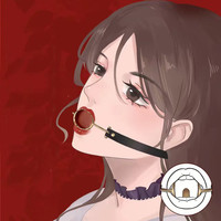 谜姬 情趣口环 金色双圈升级款