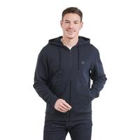BOSS（服装） Hugo Boss/雨果博斯 字母刺绣连帽拉链长袖夹克 50508578 深蓝 3XL