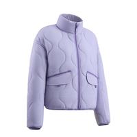 蕉下 女装 气绒长袖夹棉棉服 防风保暖 户外立领 漫雾紫 M
