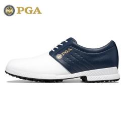 PGA 美国PGA 新品高尔夫球鞋 男士 新英伦风 防侧滑鞋钉 防水超纤运动鞋