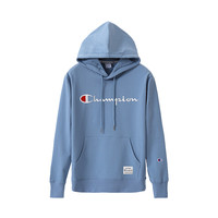 Champion 简约时尚套头连帽卫衣 20 1ECPJ5HD310 蓝 M