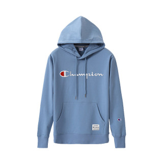 Champion 简约时尚套头连帽卫衣 20 1ECPJ5HD310 蓝 M