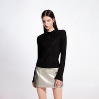 ONLY 秋季简约百搭打底衫半高领长袖T恤女