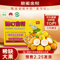 京觅 广西融安 脆蜜金桔 5斤装 单果45g+ 礼盒装