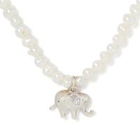 Kate Spade 大象闪钻小米珠项链