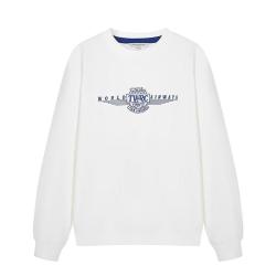 TEENIE WEENIE 女装套头圆领卫衣 字母LOGO印花 2025SS TTMA256313N 象牙白