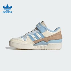 adidas 三叶草小童FORUM LOW C运动训练篮球鞋JS2475