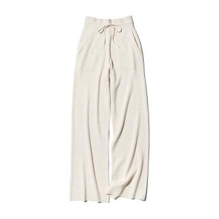 优衣库 可机洗 女士休闲裤 浅米色 XS