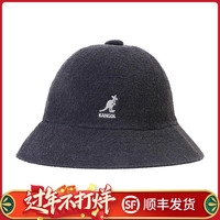 KANGOL 袋鼠 男女同款时尚简约刺绣小标渔夫帽