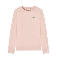 TEENIE WEENIE 女装圆领卫衣 直筒字母 耐磨透气 TTMA251201E 粉 S