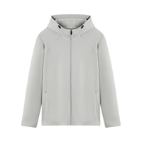 90分 防泼水加绒保暖 男士夹克外套 浅砂灰 XL