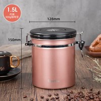 Derlla 德国茶叶罐密封储存放咖啡豆真空家用便携小号装普洱茶收纳盒高档