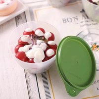 特百惠 鲜果盒 430ml 塑料 圆形