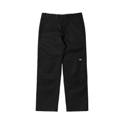 Dickies DK010610 直筒水洗工装长裤 双膝设计 休闲廓形 沥青黑 2XS