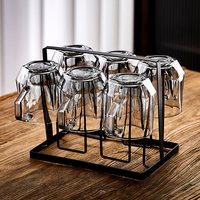 青苹果 ZB398x6 玻璃杯 防爆 280ml 钻石透明