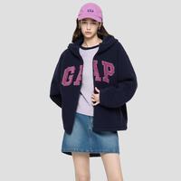 Gap 女装 Logo贴布绣连帽衫 792561
