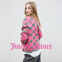 Juicy Couture 女士针织开衫撞色外套