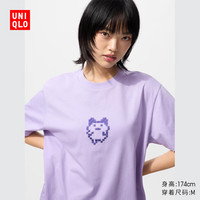 优衣库 女装UT Tamagotchi印花短袖T恤484467