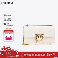 PINKO 女包方形单肩斜挎包飞鸟包大号 100941A0F1