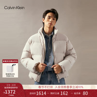 卡尔文·克莱恩 Jeans24冬男女ck户外耐磨立领面包服羽绒服J400466 PD7-卡其米 M
