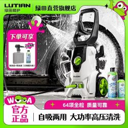 绿田 高压洗车机 220V 家用便携水枪