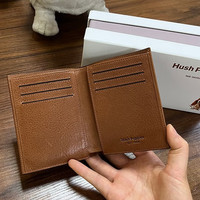 暇步士 男士钱包短款头层牛皮商务多功能钱夹横款时尚票夹送男友送父亲