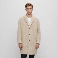 BOSS 男士冬装毛呢大衣商务通勤外套