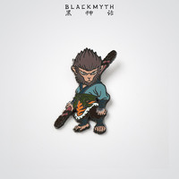 黑神话 悟空影神图徽章套盒 金属磁吸胸针别针冰箱贴