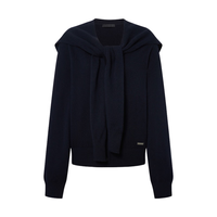  MO&Co./摩安珂 轻暖绵羊毛 女士针织开衫