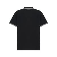 Hugo Boss 雨果博斯 男士短袖POLO衫 50412675 黑色/白色 XXL