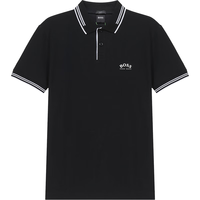 Hugo Boss 雨果博斯 男士短袖POLO衫 50412675 黑色/白色 M