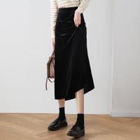 限尺码：SPECIAL 春装新女士纯色高腰显瘦中长裙有大码