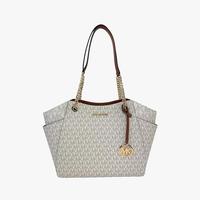 MICHAEL KORS MK迈克高仕 Jet Set Travel 女士大号老花拉链托特包