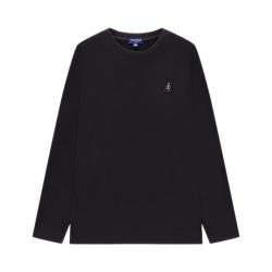 TEENIE WEENIE 圆领长袖T恤 柔软保暖 TNLW25EC01S XL 深黑