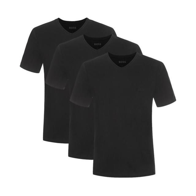 HUGO BOSS 经典舒适刺绣纯棉舒雅内衣打底衫可外穿弹性T恤男