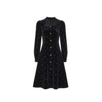 限尺码：太平鸟 冬通勤小黑裙女