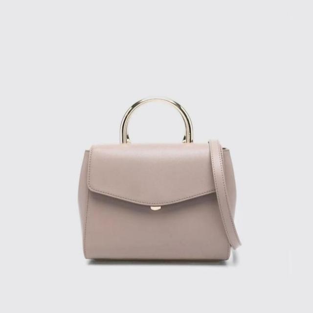 FURLA 女款简约纯色斜挎包