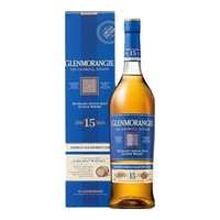 格兰杰(Glenmorangie)苏格兰高地单一麦芽威士忌洋酒 格兰杰15年卡德堡单田年选