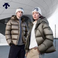 迪桑特 WOMEN’S SKI STYLE女士保暖防泼水面包亮面羽绒服 GY-灰色 S (160/80A)