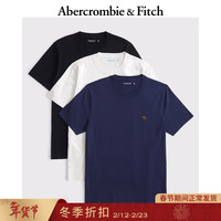 Abercrombie & Fitch 经典男士短袖T恤 124-5044