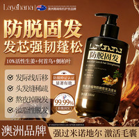 LAYANANA 澳洲防脱育发洗发水生姜固发侧柏叶控油去屑洗头膏露男女士500ml