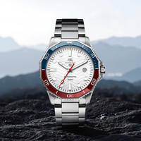 上海 国民系列 男士自动机械表 SH006 幻彩白