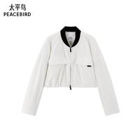 太平鸟 女士通勤短外套 宽松都市休闲