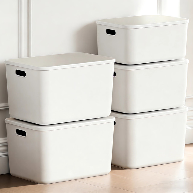 FK 大号加高加厚收纳箱 3只装 带盖