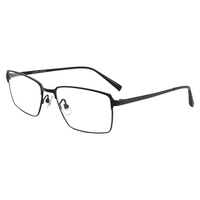 Coastal Vision 镜宴&essilor 依视路 CVO2001BK 黑色金属眼镜框+钻晶A3系列 1.60折射率 非球面镜片