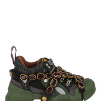 GUCCI 女式 古驰 Flashtrek 厚实皮革运动鞋