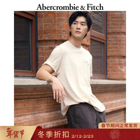 Abercrombie & Fitch 男士复古经典棉质短袖T恤 123-5249