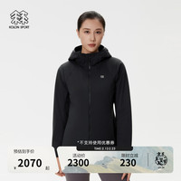 KOLON SPORT 女款户外棉服 LKPJ5WN086-BK