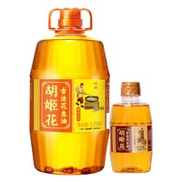 胡姬花 古法花生油5.78L+古法小榨400ml组合 食用油家用炒菜烘焙