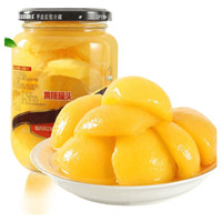 新鲜黄桃罐头510g*4罐